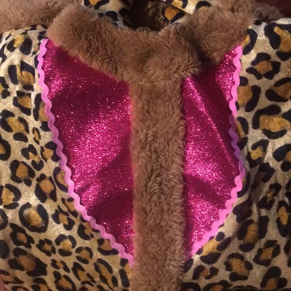 Girls Cheetah Cutie Dreamgirl Kids Halloween Costume Size Medium 8-10 Brand New! - Picture 3 of 5